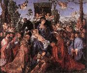 Albrecht Durer Feast of the Rose Garlands Sweden oil painting artist